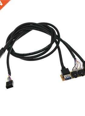 Front Case Panel USB3.0+USB3.0+H D Jack Ports I/O Bod+Inte