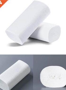 10 Rolls/set white Toilet Paper No Fluorescent Agent Soft 4