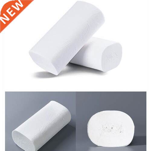 10 Rolls/set white Toilet Paper No Fluorescent Agent Soft 4