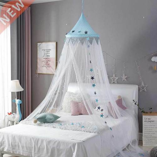 Baby Room Mosquito Net Kid Bed Curtain Canopy Round Crib