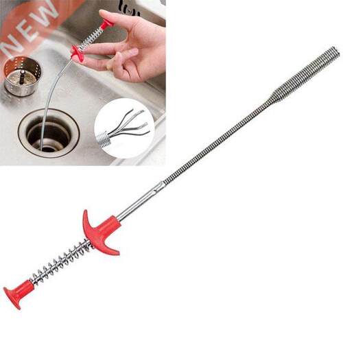 60CM Bendable Sewer Pipeline Kitchen Home Toilet Dredge Clea