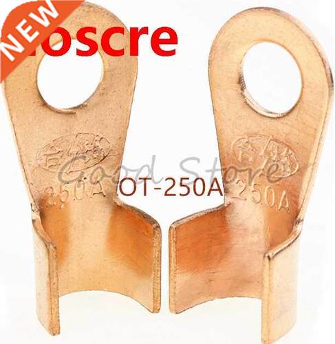 10pcs/lot OT-250A Battery Cable Connector Circular 10mm Spl