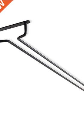 Practical Iron Under Cabinet Stemware Wine Glass Holder for