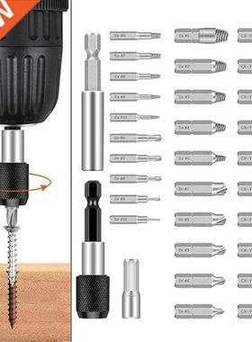 Damaged Stripped Screw Extractor Set Stuck Screw Extractor H