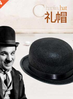 Black Derby Deluxe Costume Hat by Funny Party Fedoras Hats