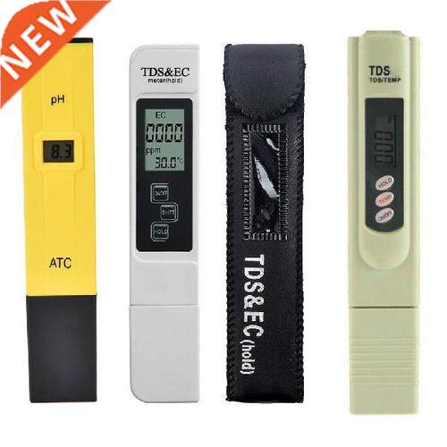 pcs/lot LCD Digital TDS Water Tester PH Meter Pen Portable
