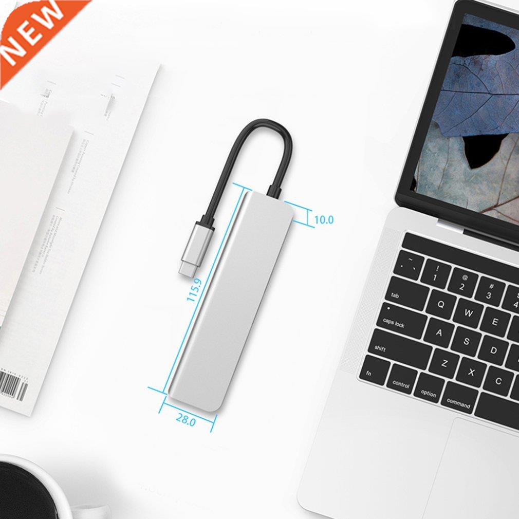Portable Professional 6 In 1 Charging Port Adapter Type C to