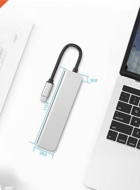 Portable Professional 6 In 1 Charging Port Adapter Type C to