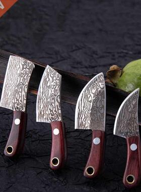 Mini Chef Knife with Sheath Keychain Mini Butcher Knife