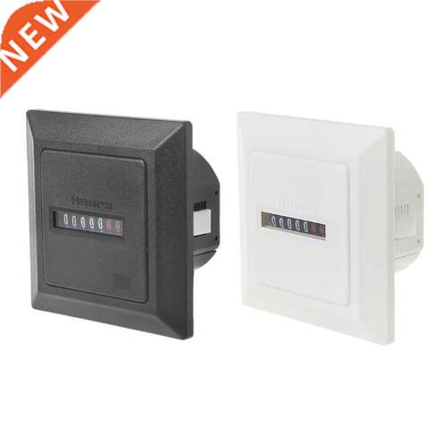 HM-1 Timer Square Counter Digital 0-99999.9 Hour Meter Hourm
