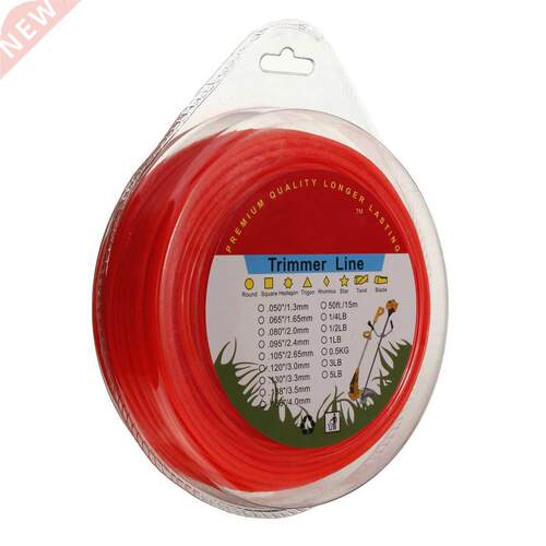 2.4mm x 1LB Round Roll Grass Trimmer Line Strimmer Brushcutt