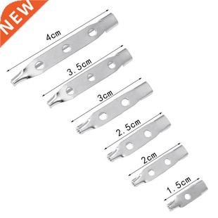50pcs 15-40mm Rhodium Brooch Clip Base Pins Safety Pins Broo