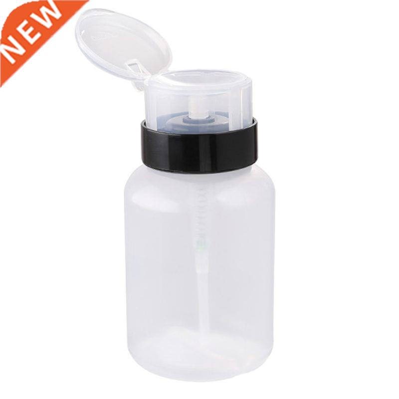 200ml Clear Push Down Empty Bottle Press Pump Dispenser