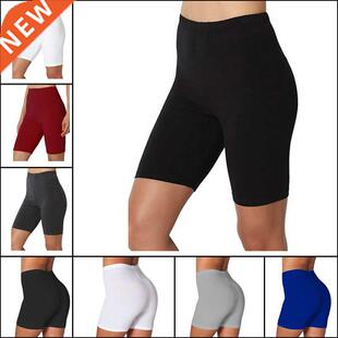 Women Thin Fitness Short Pants Lies High-Waist Summer Shor
