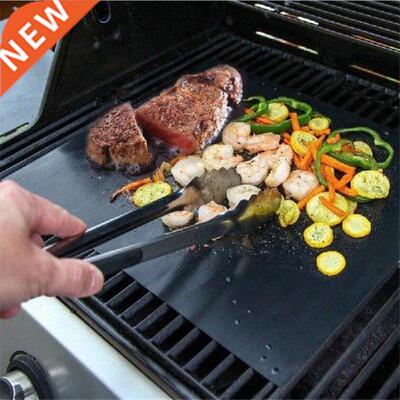 3Pcs Non-stick BBQ Grill Mat 40*33cm Baking Mat BBQ Tools