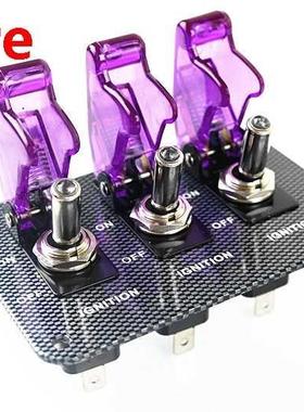 12V Switch C Racing On Off Aircraft Type LED Toggle Switc