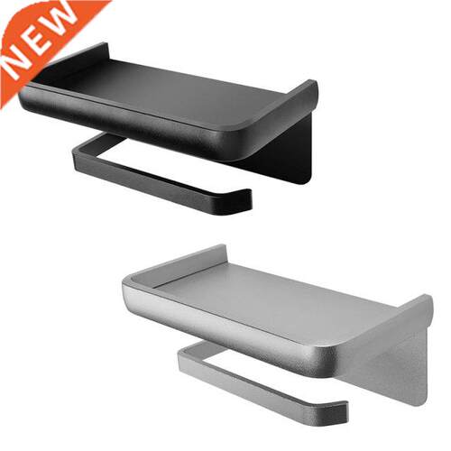 Toliet Paper Holder with Phone Shelf for Bathroom,Wall Mount
