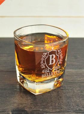 Custom Whiskey Glass, Monogrammed Whiskey Glasses, Engraved