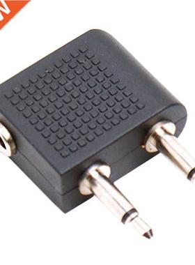 Airplane to 3.5mm Jack apters black