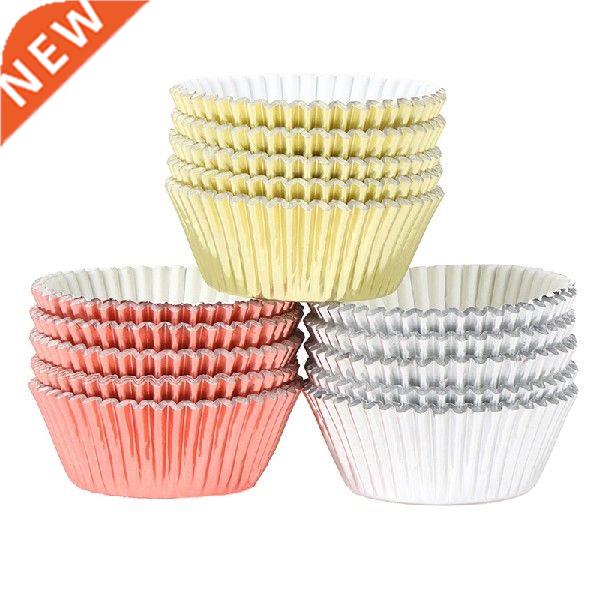 100Pcs Egg Tart Molds Cake Paper Cup Cupcake Mold Thickened