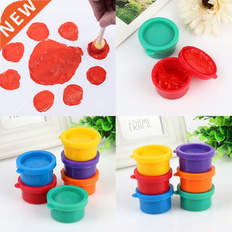 30ml 6 Vibrant Colors Washable Gouache Paint 适用于 Kids Sch