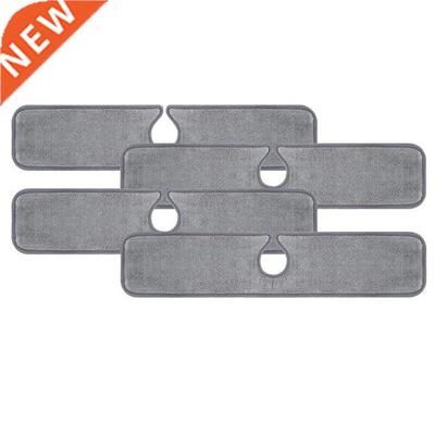 4 Pcs Ktchen Snk Splash Mat Mcrofber Faucet Splash Catch