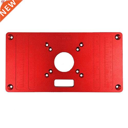 Multifunctional Aluminum Router Table Insert Plate Ring Scre