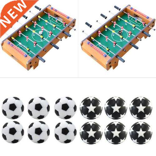 6pcs 32mm Table Soccer Foosball Fussball Football Machine