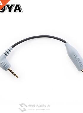 BY-CIP2 .5mm to TRRS TRS Microphone Cable Adapter for iPad