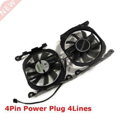 2pcs/set CF-12815B/S GPU Cooler Graphics Fan For ELSA GeForc
