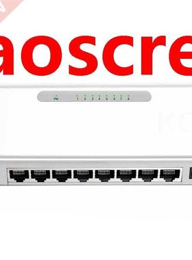 8 Port Gigabit Switch VLAN 1000M Desktops Ethernet Network S
