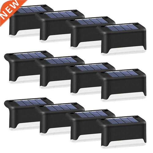 4/8/12/16PCS LED Sar Lamp Path Stair Outdoor Waterproof Wa