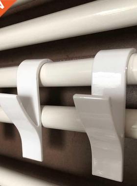 White Hanger for Railing Heated Hook up Towel Radiator Rail