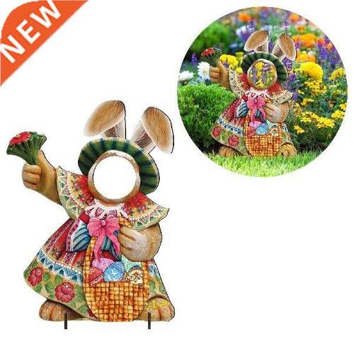 2022 Children's DIY Easter Felt Gray White Rabbit Bunny