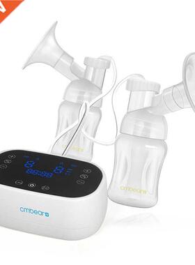 Two Motors Double Breast Pump Electric LED Smart Touch Low N