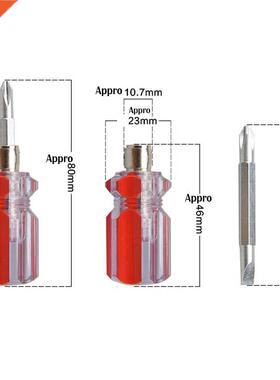 1PC/set Mini Dual Interchangeable Function Short Cross Shape