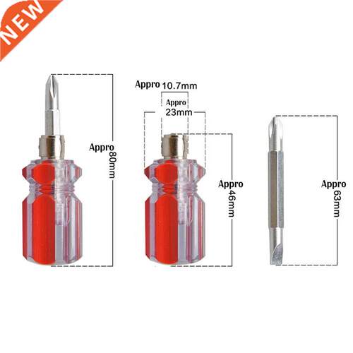 1PC/set Mini Dual Interchangeable Function Short Cross Shape