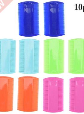 10pcs Pet Combs Dual Sides Anti-static Lice Comb Grooming