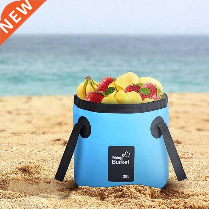 12L Fishing Bucket Folding Bucket Outdoor Convenient