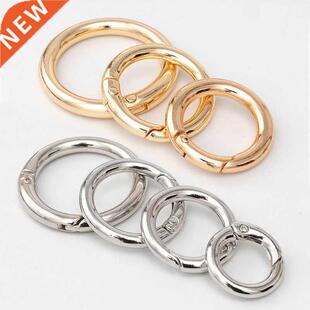 5pcs Metal O Rng Sprng Clasps for Jewelry Openable Rou