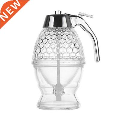 2pcs 200ml Honey Dspenser Acrylc ABS Syrup Dspenser Juce