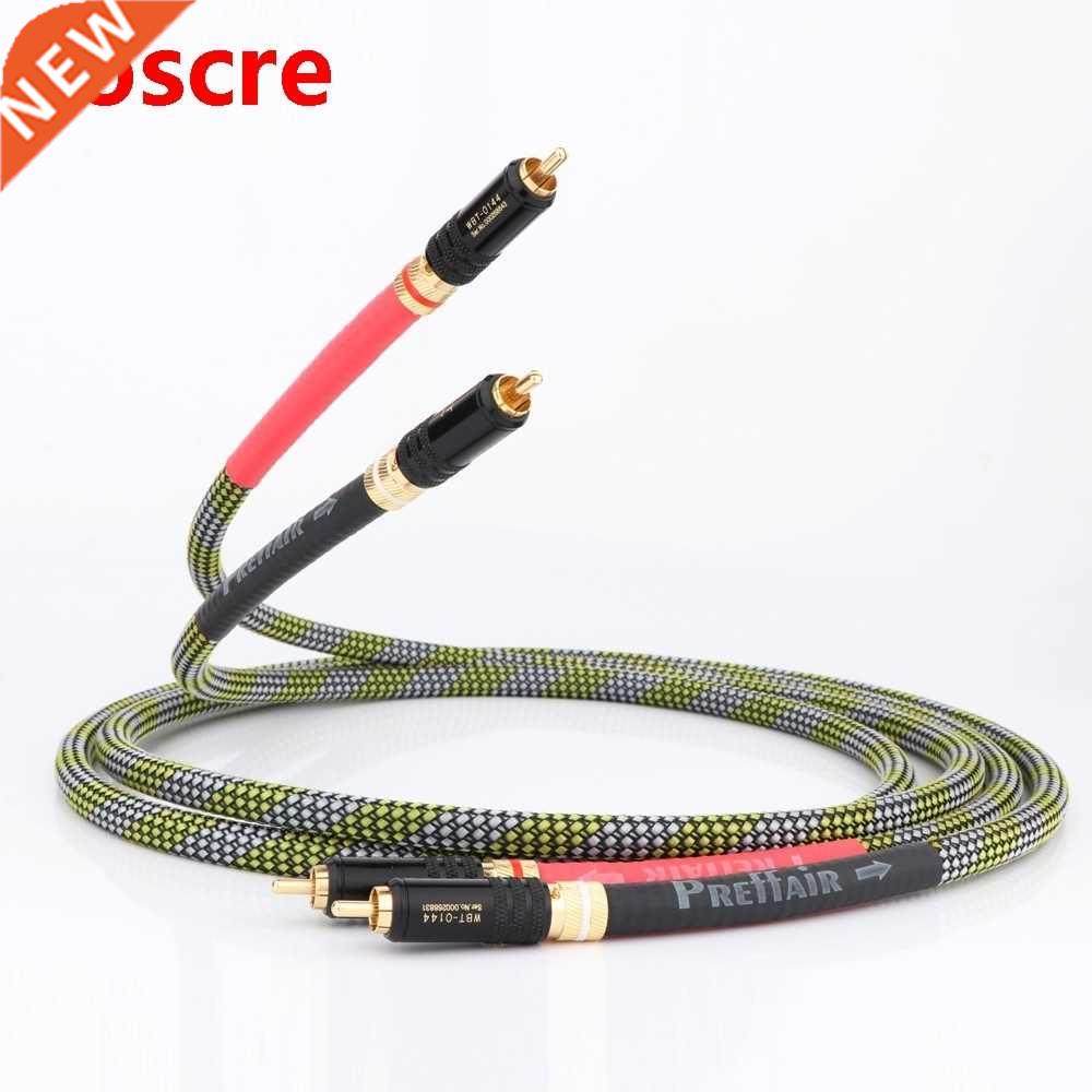 Preffair 48B Premium RCA Audio Cable Pair 6N OFC HiFi RCA In