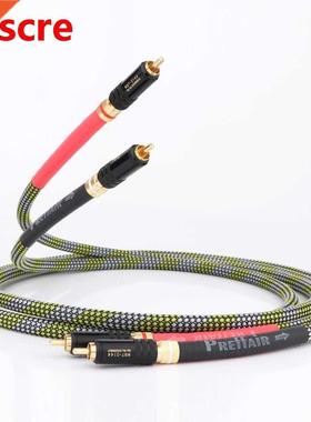 Preffair 48B Premium RCA Audio Cable Pair 6N OFC HiFi RCA In