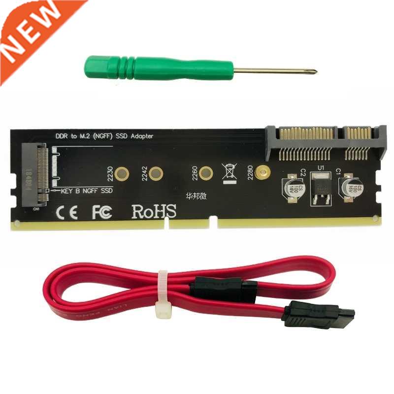 M2 SSD DDR3 Adapter DDR to M.2 SSD Raiser Riser Card M.2 NGF