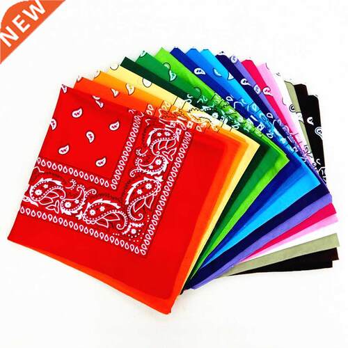 Fashion Polyester Bandana Square Scarf For Women Men Headban