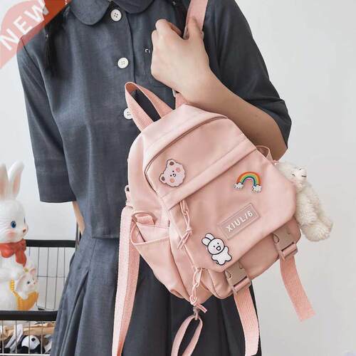 Small Backpack Women Cute Multifunctional Dual-use School Ba