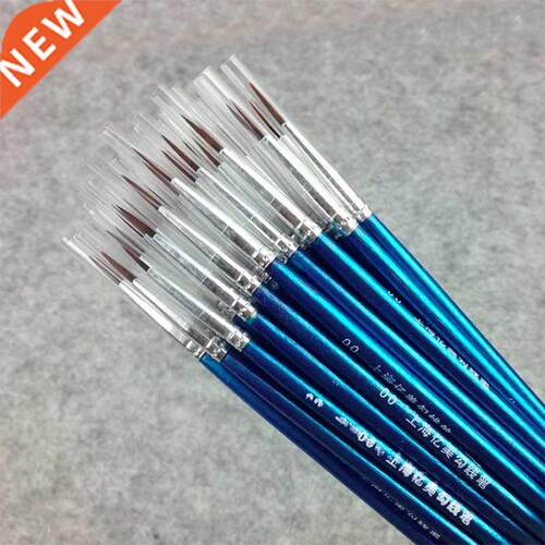20 Pcs/Set Fine Hand Painted Thin Hook Line Pen Blue Art Sup