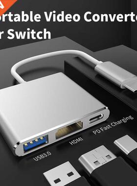 4K HDMI-Compatible in1 Expansion Station Adapter For