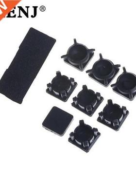 9pcs Rubber Feet&Plastic Button Screw Cap Cover Replacem