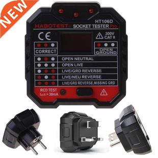 HT106 Electric Socket Tester Neutral Live Earth Wire Testing